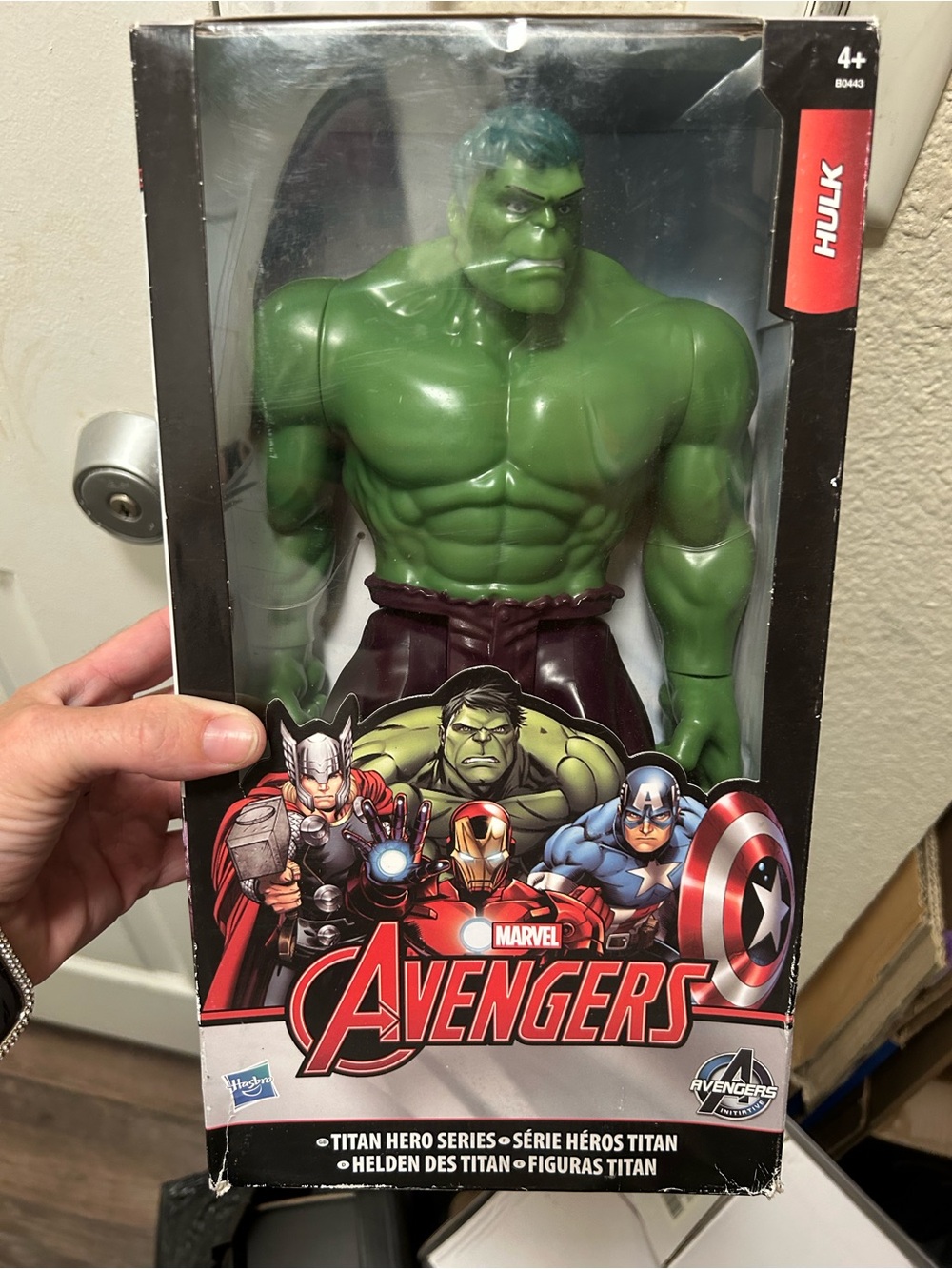 2014 Marvel Hulk Titan Hero Action Figure - Green, Purple
